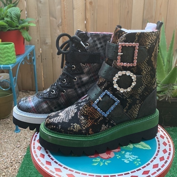 Irregular Choice platform sample boots size 37 - Picture 3 of 5